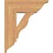 Ekena Millwork Funston Traditional Smooth Bracket w/ Offset Brace, Western Red Cedar, 7 1/2"W x 20"D x 24"H BKT0806X20X24FST01SWR - alternate 4